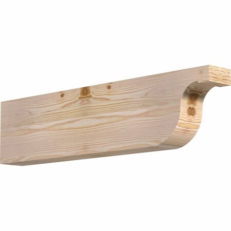 Ekena Millwork Del Monte Smooth Rafter Tail, Douglas Fir, 3 1/2"W x 8"H x 32"L RFT04X08X32DEL00SDF